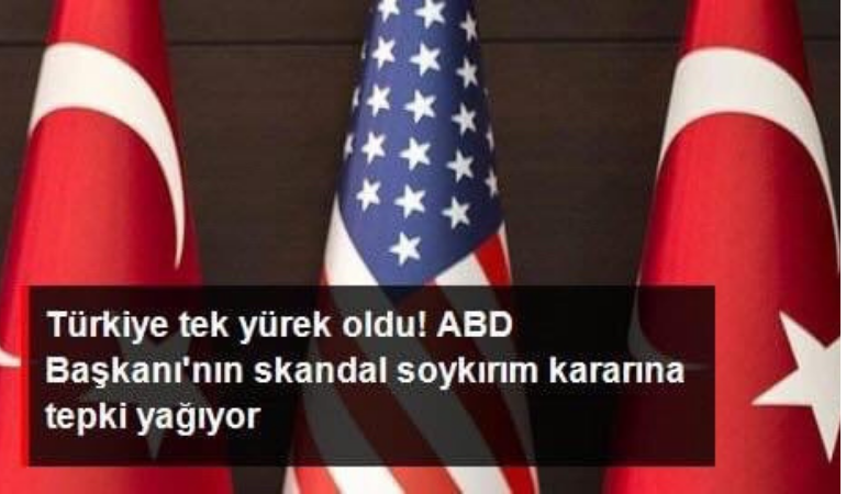 ABD Başkanı Biden'ın skandal soykırım sözlerine Türkiye'den tepki yağıyor