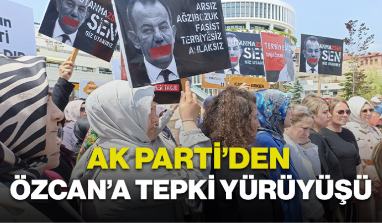 AK Parti’den Özcan’a tepki yürüyüşü