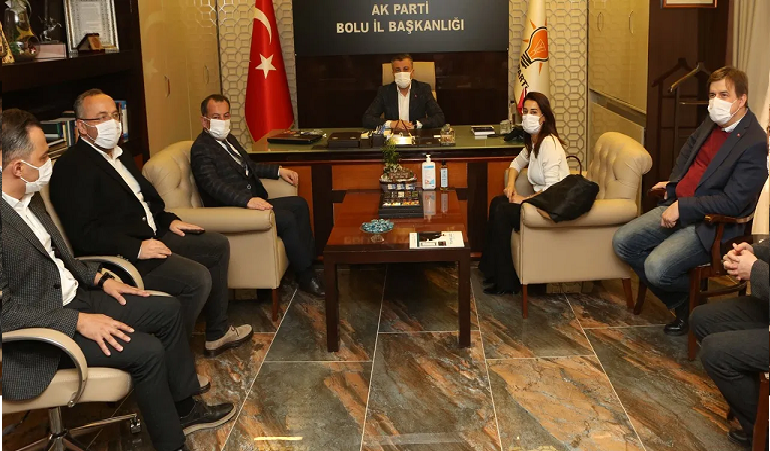 Başkan Özcan’dan AK Parti İl Başkanı Güner’e hayırlı olsun ziyareti