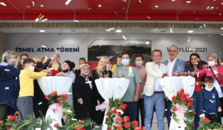 Başkan Özcan, hayalim dediği projenin temelini attı