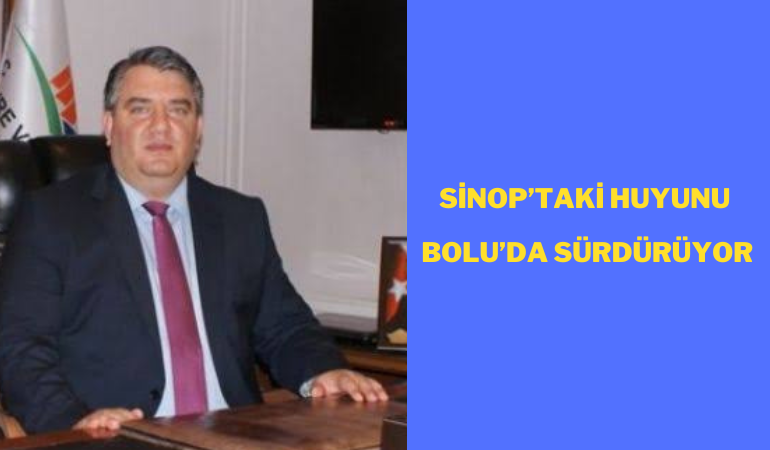 Sinop'taki huyunu Bolu'da devam ettiriyor