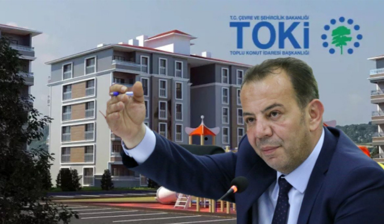 Bolu Belediye Başkanı Tanju Özcan, sosyal konut projesini sert eleştirdi
