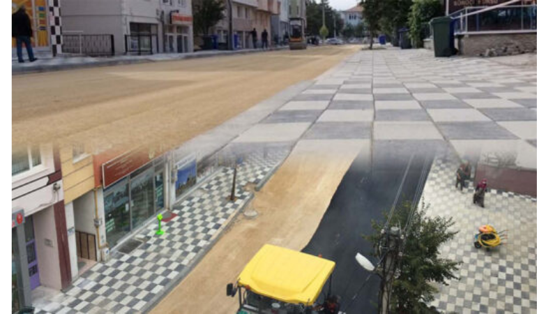 Bolu Belediyesi asfaltta rekor kırmaya devam ediyor