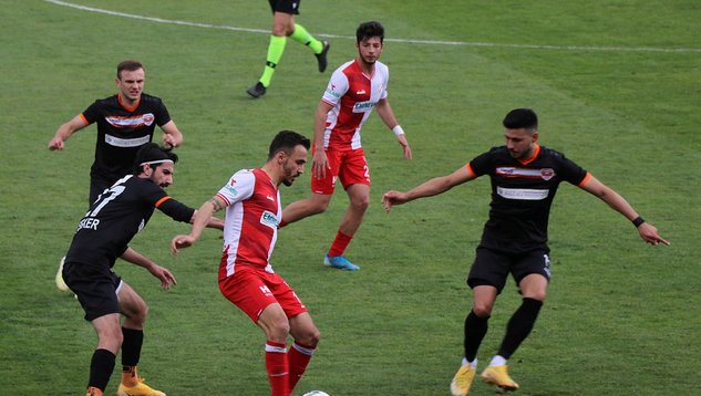 Bolu'da kazanan Adanaspor