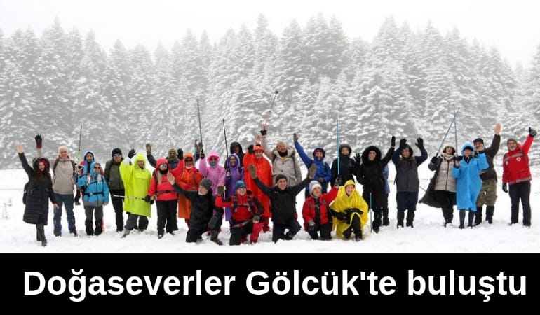 Doğaseverler Gölcük'te buluştu