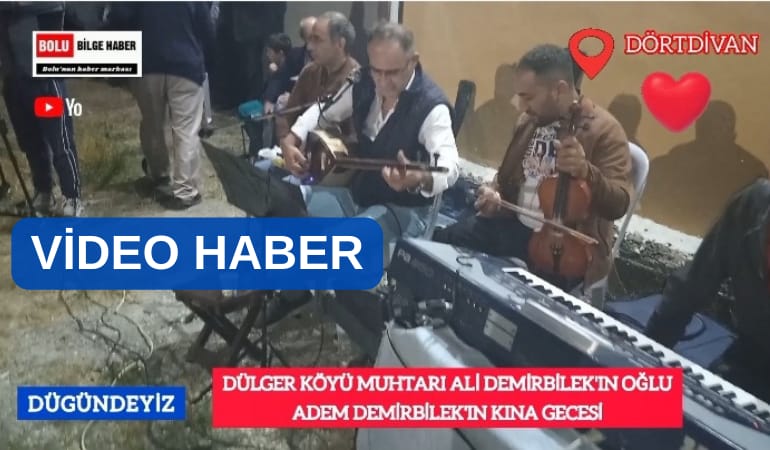 Dülger Köyü'nde kına gecesi