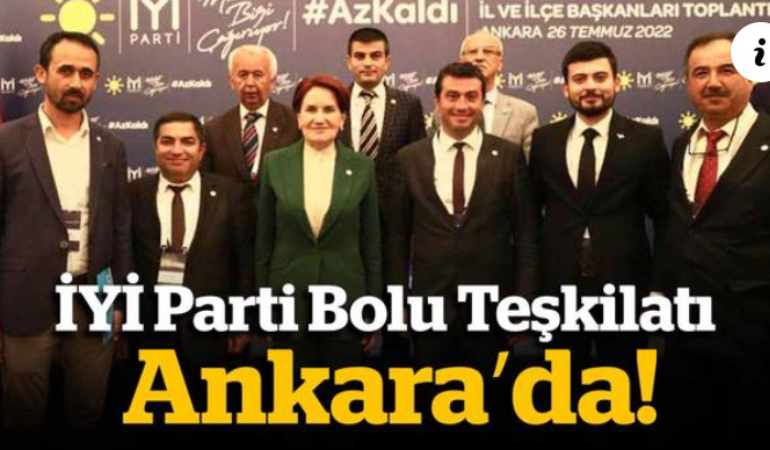 İYİ Parti Bolu Teşkilatı Ankara’da
